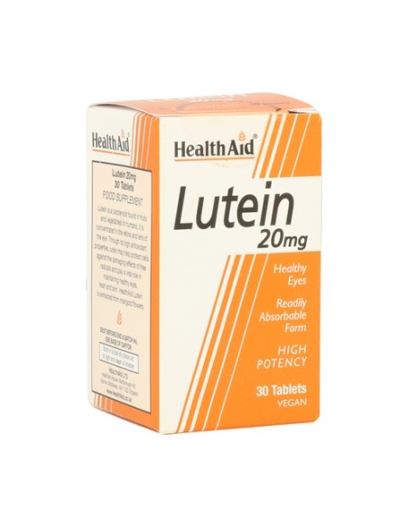 Luteina 30 cápsulas de 20mg Health Aid
