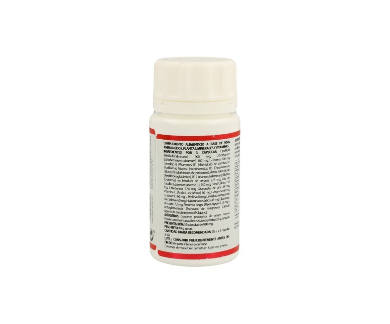 Hair skin and nails (pelo, piel y uñas) Holomega 50 cápsulas Equisalud