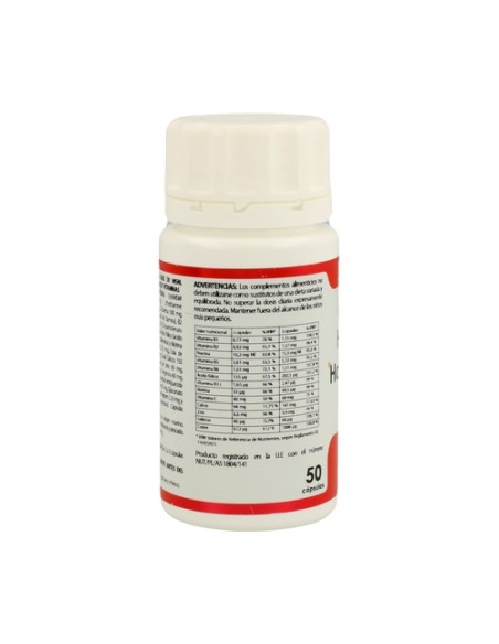 Hair skin and nails (pelo, piel y uñas) Holomega 50 cápsulas Equisalud