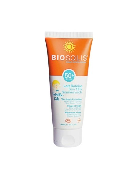 Leche solar niños SPF50+ 100 ml BIOSOLIS
