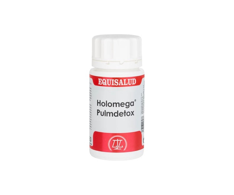 Holomega pulmdetox 50 cápsulas de 620mg Equisalud