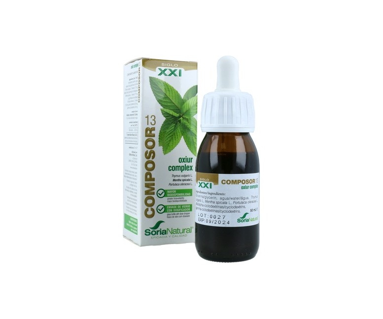 Composor 13 Oxiur Complex 50 ml Soria Natural
