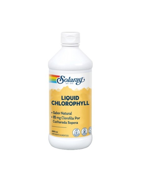 Clorofila liquida - Chlorophyll 480 ml Solaray