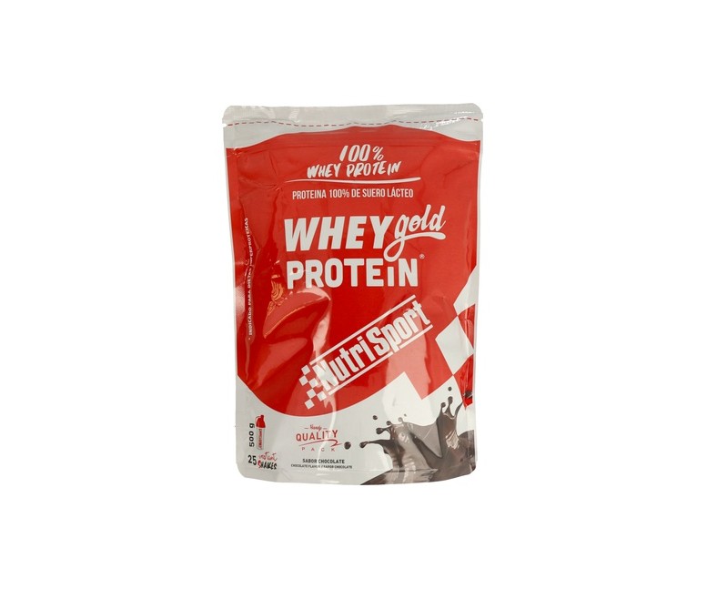 Whey Gold Protein Chocolate 500 g (Chocolate) Nutrisport