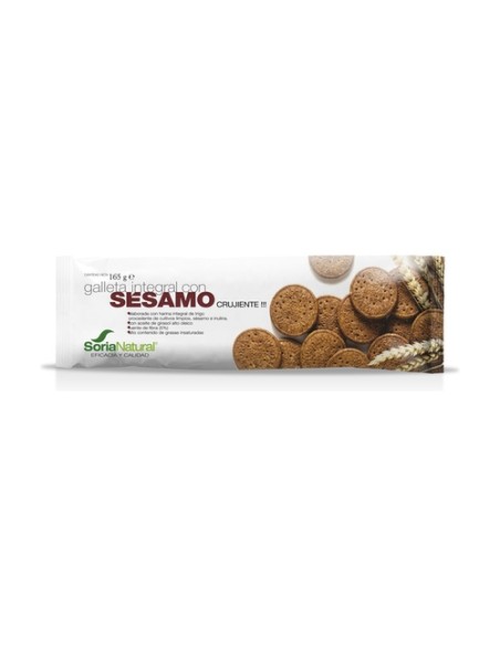 Galletas Integrales Sésamo S/A 165 g Soria Natural