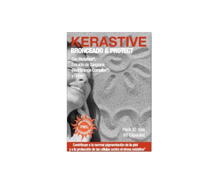 Kerastive Bronceado & Protec 60 cápsulas Vaminter
