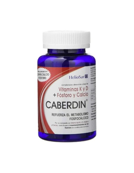 Caberdin mantenimiento de los huesos 36 gominolas Heliosar
