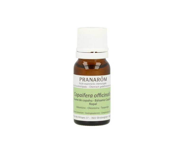 Aceite esencial de Bálsamo De Copaiba 10 ml de aceite esencial Pranarom