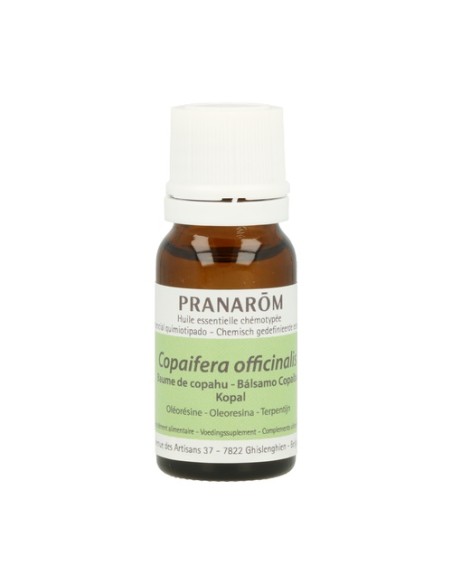 Aceite esencial de Bálsamo De Copaiba 10 ml de aceite esencial Pranarom