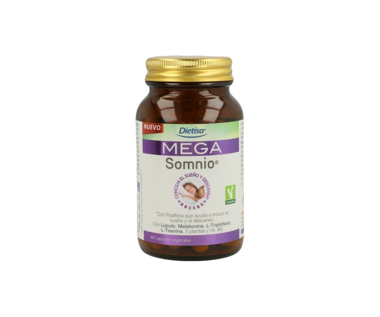 Mega Somnio 60 cápsulas vegetales Dietisa