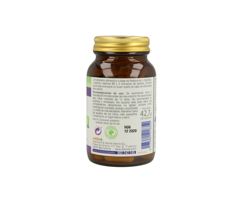Mega Somnio 60 cápsulas vegetales Dietisa