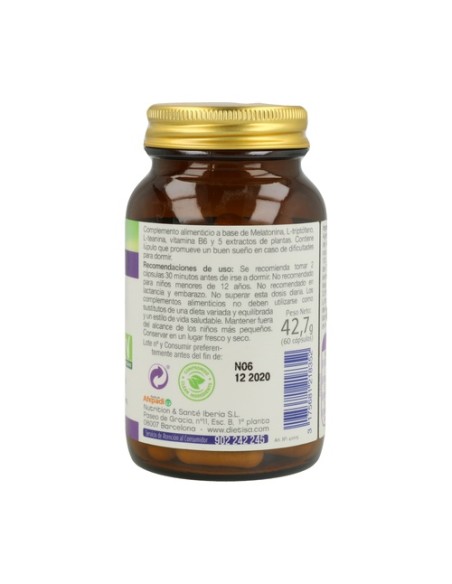 Mega Somnio 60 cápsulas vegetales Dietisa