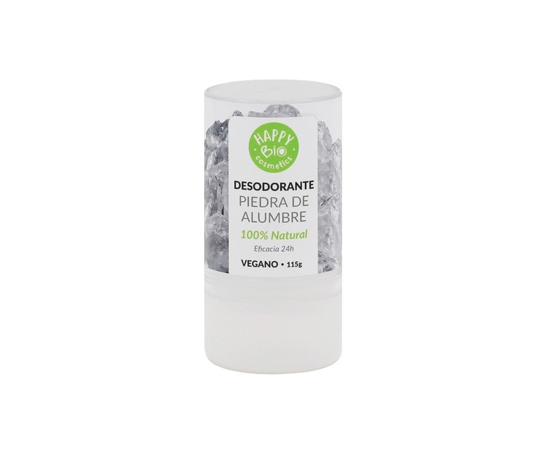 Desodorante piedra de alumbre Bio 115 g Happy Bio