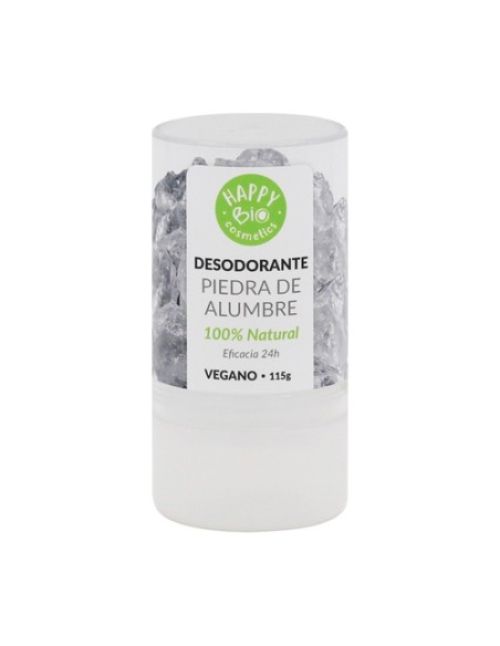 Desodorante piedra de alumbre Bio 115 g Happy Bio