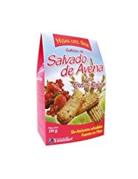 Galletas de Salvado de Avena (sabor frutos rojos) 250 g (Frutos rojos) Hijas del Sol