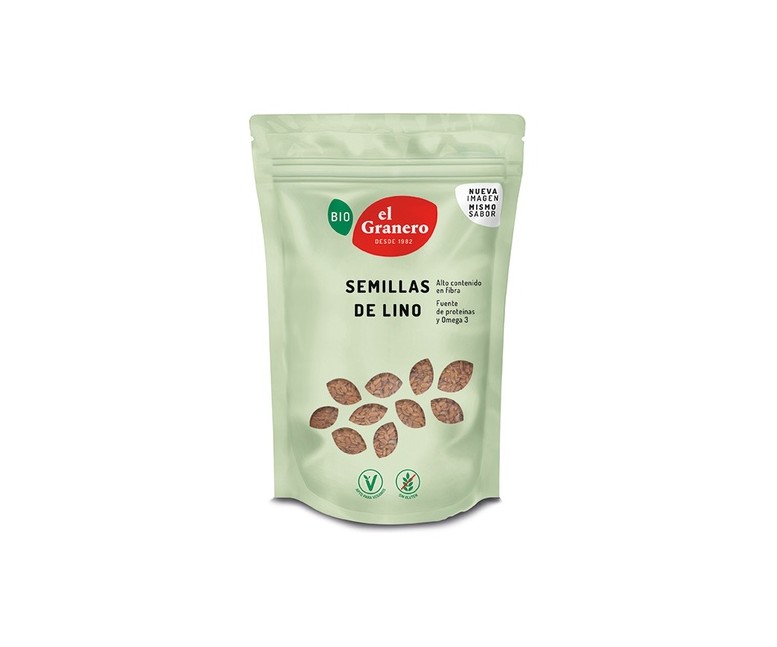 Semillas de lino bio 200 g El Granero Integral