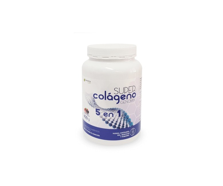Super colágeno 5 en 1 genomix 400 g de polvo Science & Health SBD
