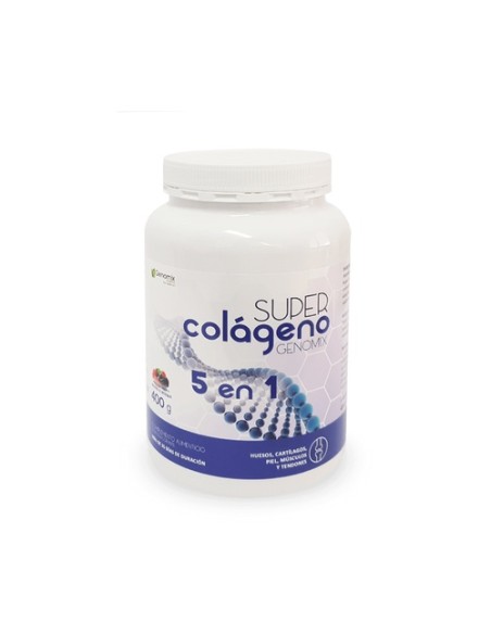 Super colágeno 5 en 1 genomix 400 g de polvo Science & Health SBD