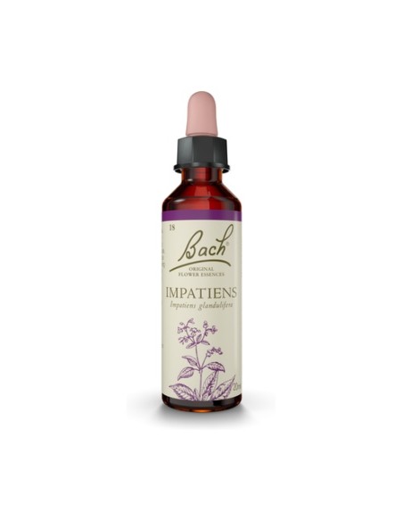 Flores de Bach Impatiens 20 ml de elixir floral Bach Original