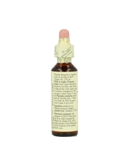 Flores de Bach Impatiens 20 ml de elixir floral Bach Original