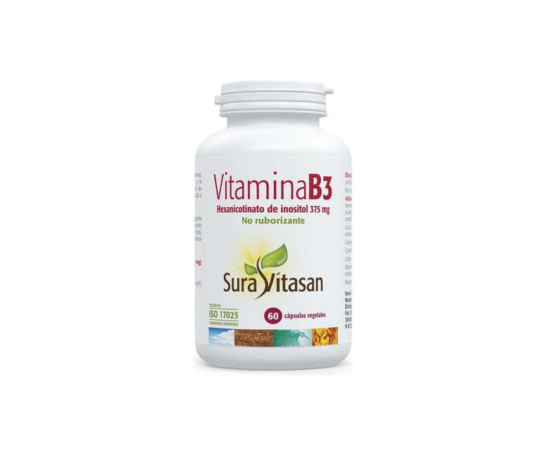 Vitamina B3 60 cápsulas Sura Vitasan