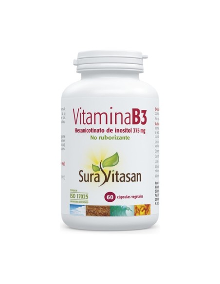 Vitamina B3 60 cápsulas Sura Vitasan