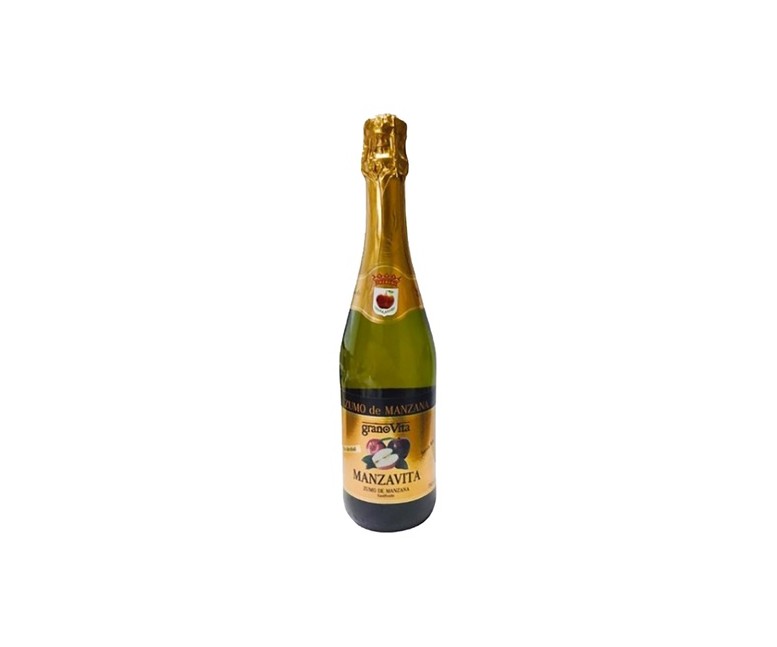 Manzavita Zumo de Manzana Gasificado 750 ml (Manzana) Granovita
