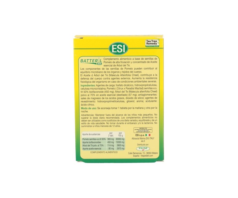 Batteril 900 30 tabletas ESI