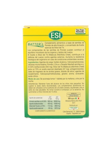 Batteril 900 30 tabletas ESI