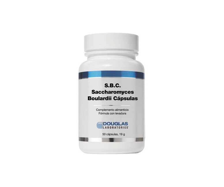 S.B.C. Saccharomyces Boulardii probiótico 50 cápsulas Douglas Laboratories