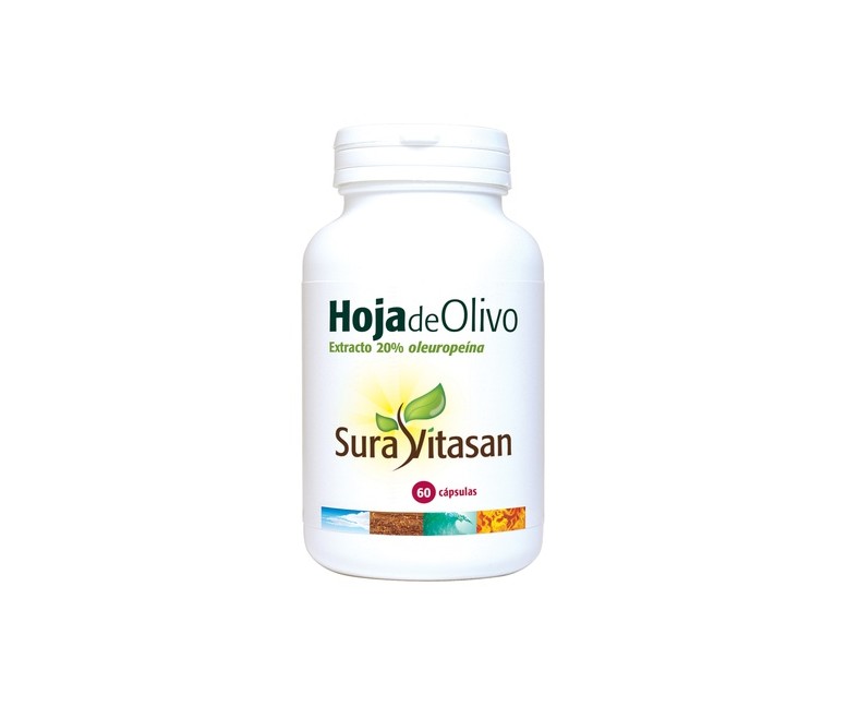 Hoja de Olivo 60 cápsulas Sura Vitasan