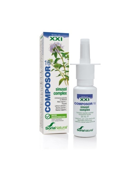 Composor 16 - Sinusol Complex 25 ml Soria Natural