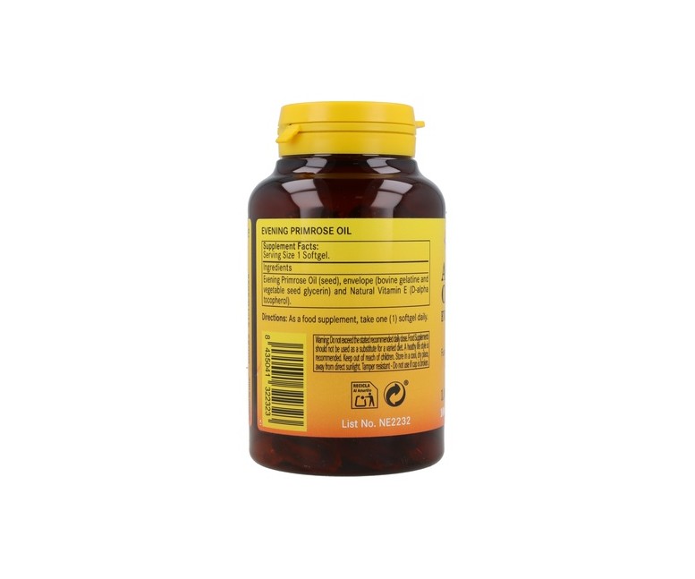 Aceite De Onagra (10%GLA) 100 perlas de 1000mg Nature Essential