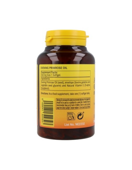 Aceite De Onagra (10%GLA) 100 perlas de 1000mg Nature Essential
