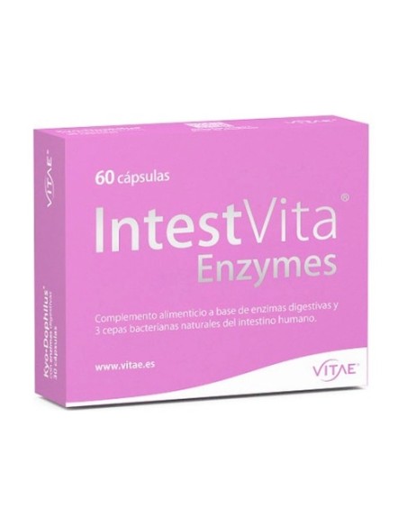 Intestvita enzimas digestivas 60 cápsulas Vitae