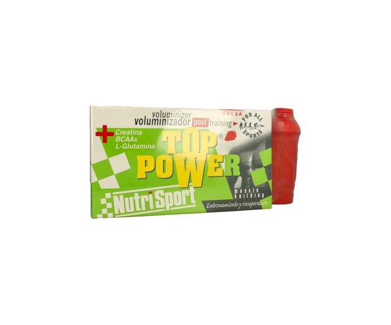 Top Power (Sabor Fresa) 24 sobres (Fresa) Nutrisport