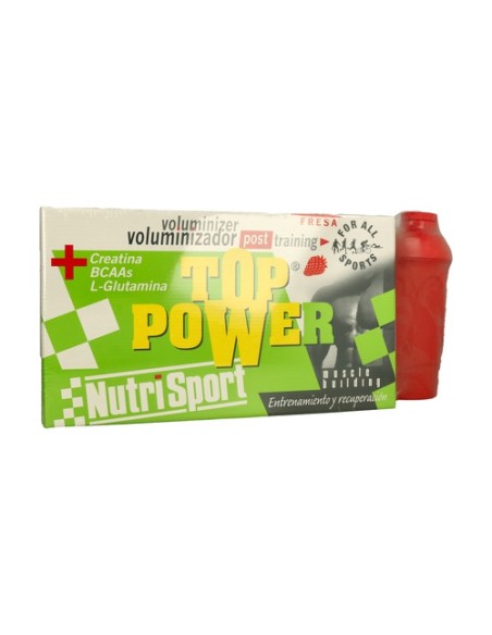 Top Power (Sabor Fresa) 24 sobres (Fresa) Nutrisport