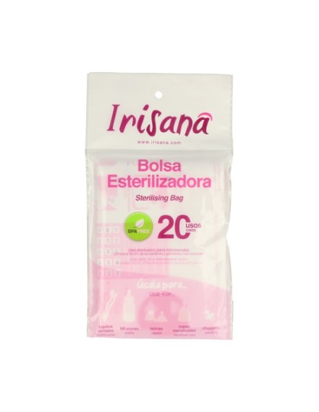 Bolsa Esterilizadora para Microondas de 20 Usos 1 unidad Irisana