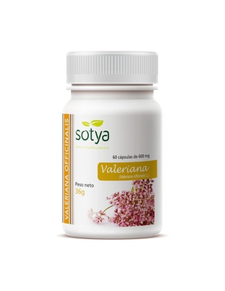 Valeriana Fitoextractos 60 cápsulas Sotya