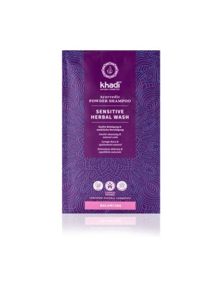 Champú Ayurvédico en Polvo para Cabello Sensible 50 g Khadi