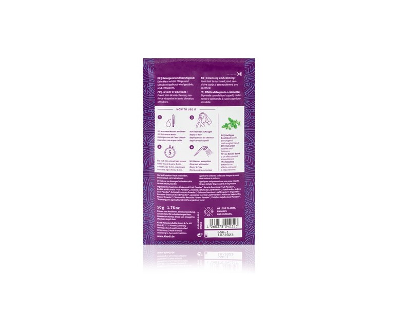 Champú Ayurvédico en Polvo para Cabello Sensible 50 g Khadi