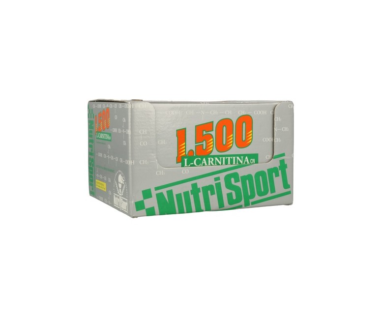 L-Carnitina 1500 Naranja 20 ampollas Nutrisport