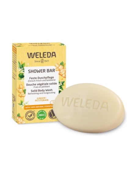 Jabón ducha sólido cítricos 75 g (Cítrico) Weleda