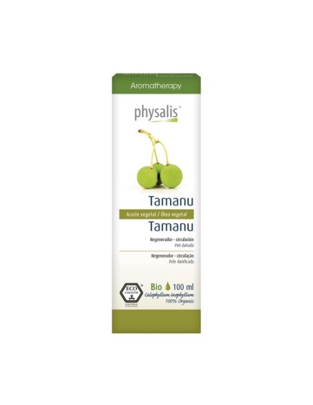 Tamanu aceite vegetal Bio 100 ml de aceite esencial Physalis