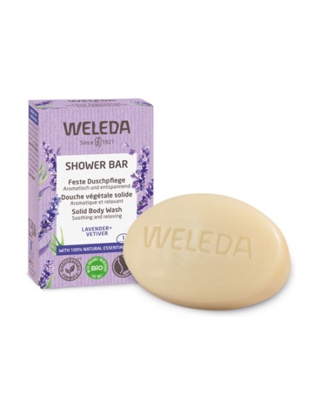 Jabón ducha sólido lavanda 75 g (Lavanda) Weleda