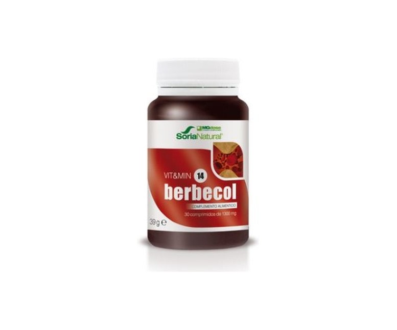 Vit&min 14 berbecol 30 comprimidos Soria Natural