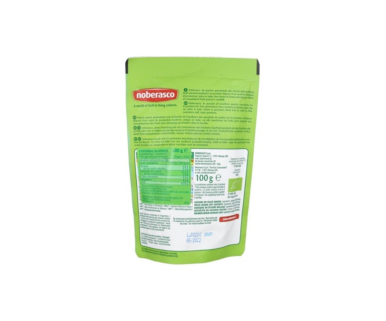 Castañas Blandas 100 g Noberasco