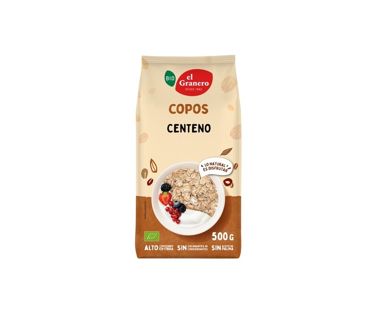 Copos de Centeno Bio 500 g El Granero Integral