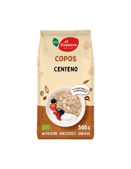 Copos de Centeno Bio 500 g El Granero Integral