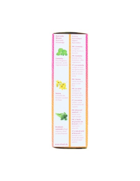 Aceite capilar fijador del color 50 ml de aceite Khadi